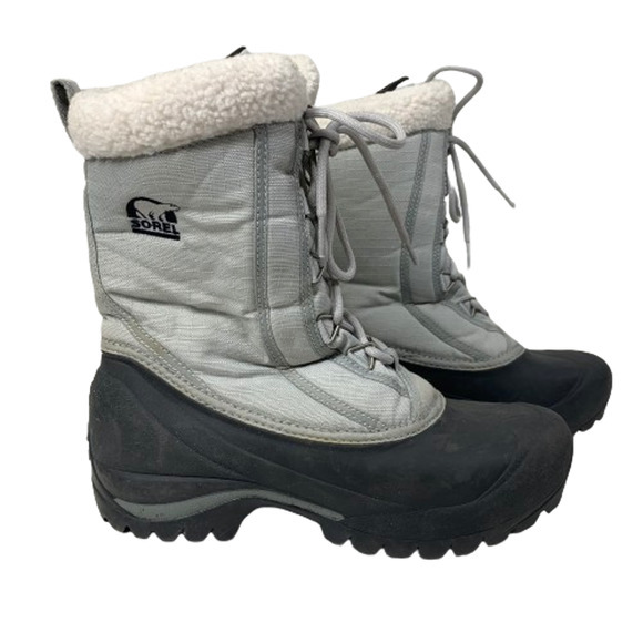 SOREL Silver Grey Cumberland Insulated‎ Snow Boots - Picture 5 of 14